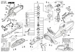 Bosch 3 600 H47 E08 Ahs 48-26 Hedge Trimmer 230 V / Eu Spare Parts